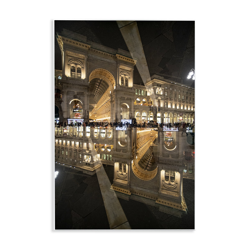 Illuminated Architecture Symmetry Wall Plaque, design by Robin Vandenabeele, 15" H x 10" W