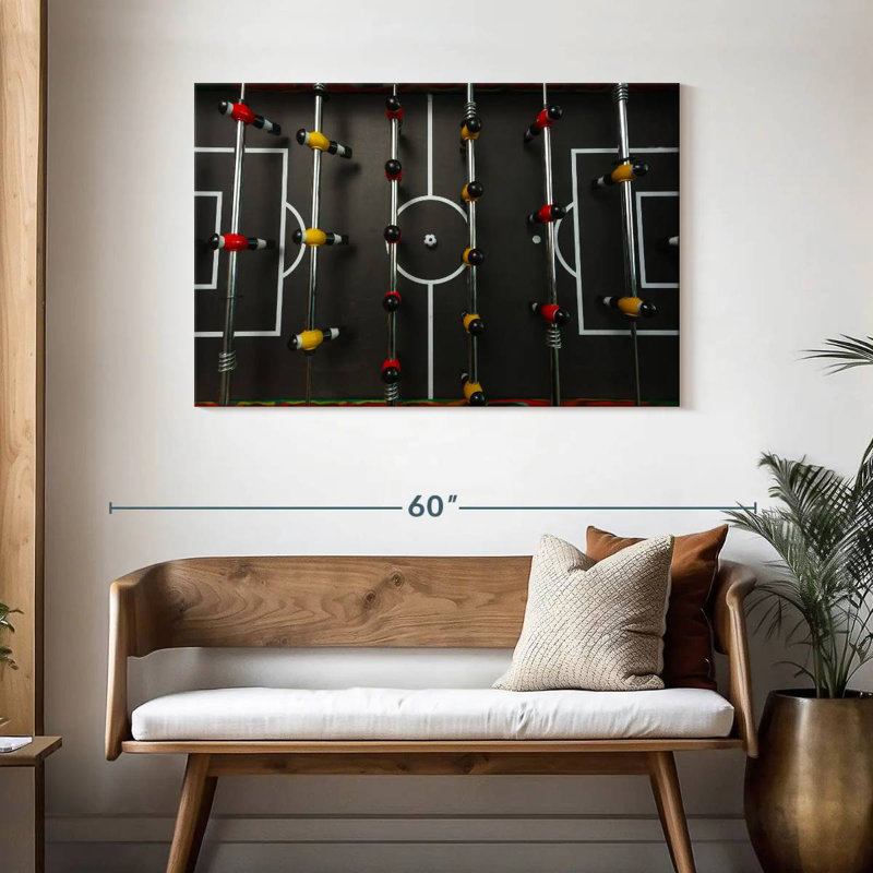 Senne Foosball Table Game, 30" H x 45" W