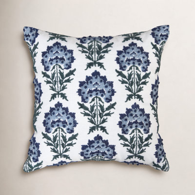 20" x 20" Cotton Throw Pillow
