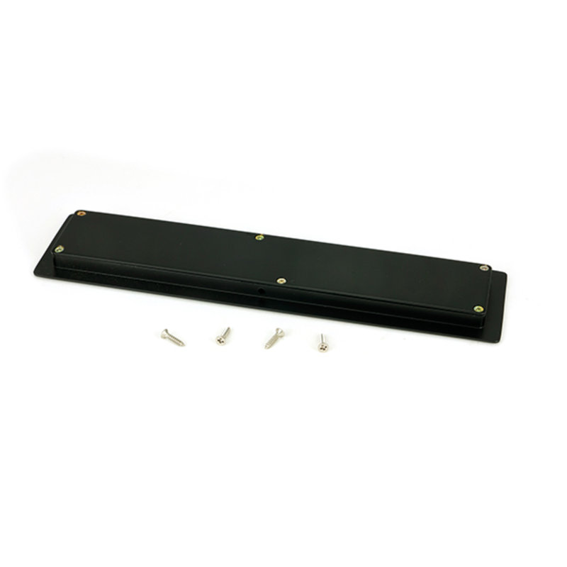Recessed Handle, 22 cm, Matt Black