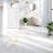 Modern Compact Vanity With Ceramic Sink, Mdf Storage, Soft-close Drawer