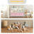 Kids Bookcase And Bookshelf, Multi Shelf With 3 Collapsible Fabric Drawers, Toy Storage Organizer For Bedroom, Playroom, Hallway-1068658440