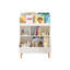 Organisateur de rangement de jouets, bibliothèque et rangement de jouets avec pieds, organisateur de rangement multifonctionnel