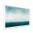 White Picture Framed