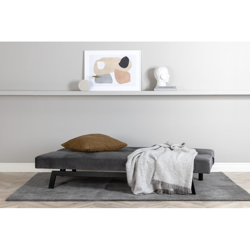 Berke 2 Seater Sofa Bed, Dark Grey