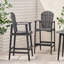 Tabourets de bar d'extérieur en bois d'acacia Adirondack-130493922