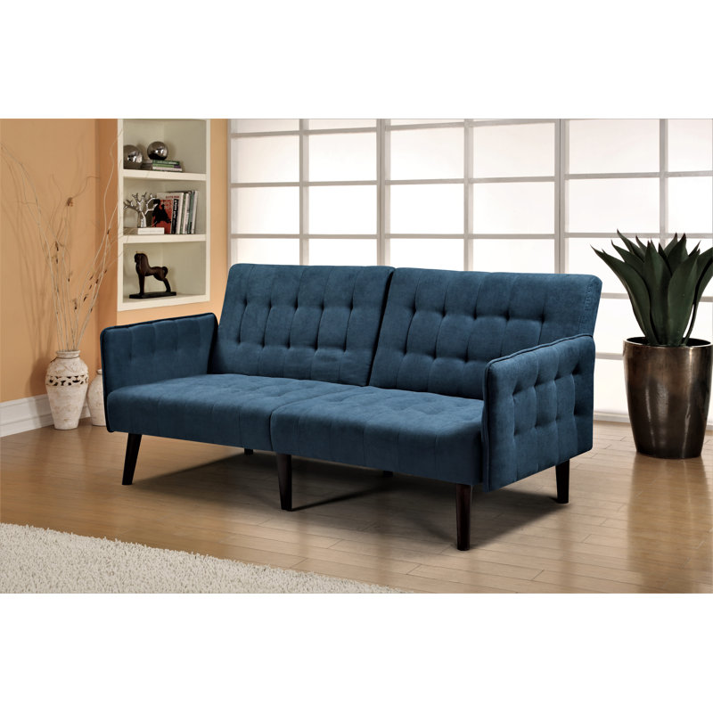 Canapé-lit Kalix, Polyester bleu