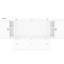 Grand lit blanc avec options de rangement - Polyvalent pour les armoires peu encombrantes, idéal pour le travail au bureau-1148414336-1148414337