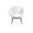 100% polyester blanc