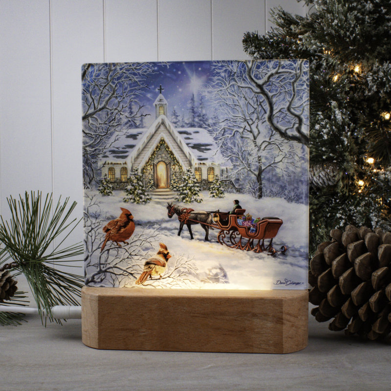 Veilleuse de Noël à DEL