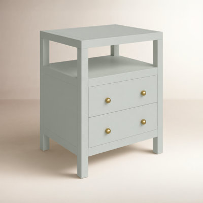 Celine 21" Acacia Nightstand