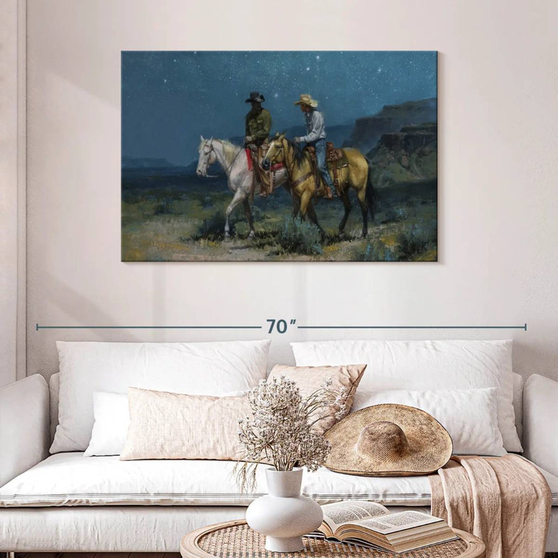 Lelar Night Riders, 30" H x 45" W