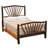 Fireside Lodge Hickory Log Sunburst Bed - Single - Natural-9249290-6328895