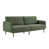 100 % polyester vert est en rupture de stock