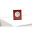 Analogue Wood Quartz Movement / Crystal Alarm Tabletop Clock Brown Wood