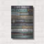 «Lake Rules On Wood» par Jean Plout, art mural en métal-745513812