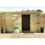 Roldene 10 ft. W x 8 ft. D Solid Wood Garden Shed-1001404852