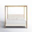 Graciella Boucle King Canaopy Bed