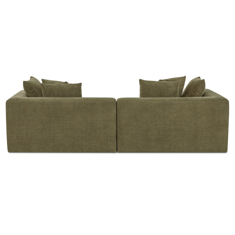 Davie Modular Sofa Golden Yellow, Green