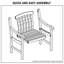 4 - Person Teak Patio Dining Set