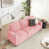 Velours côtelé rose