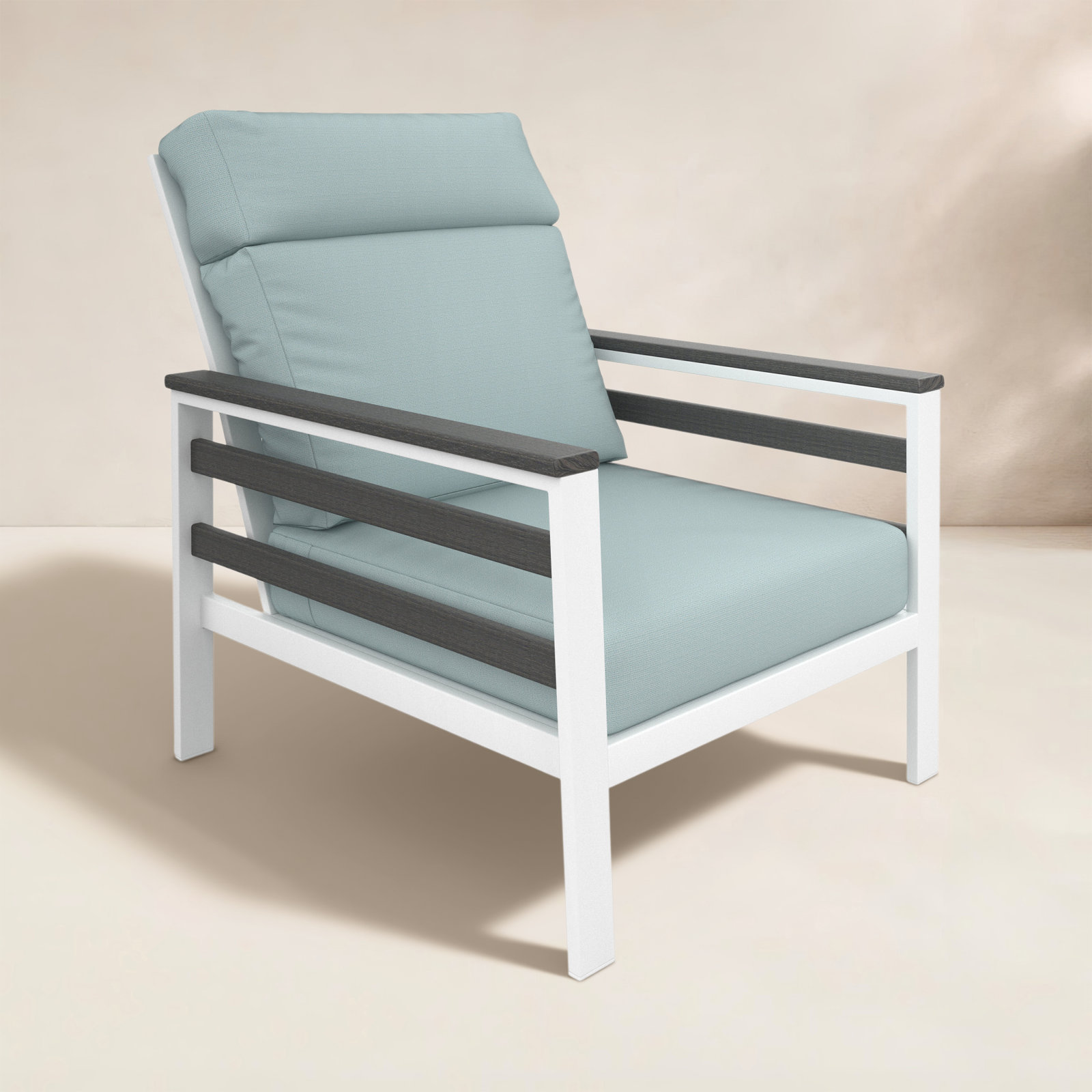 Townsend Sunbrella® Patio Lounge Chair, Bliss Dew