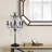 5-light Farmhouse Tranditional Crystal Table Lamp Black Craft Candelabra Lighting Fixture