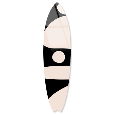 «Minimalist's Mark II Surfboard Acrylique Coastal Wall Art» par Notoriart