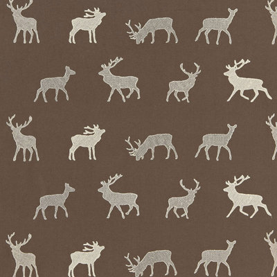 Caribou Embroidery Fabric