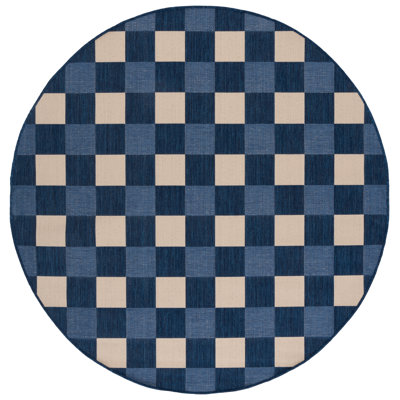 Courtyard 6443 Geometric Indoor/Outdoor Area Rug