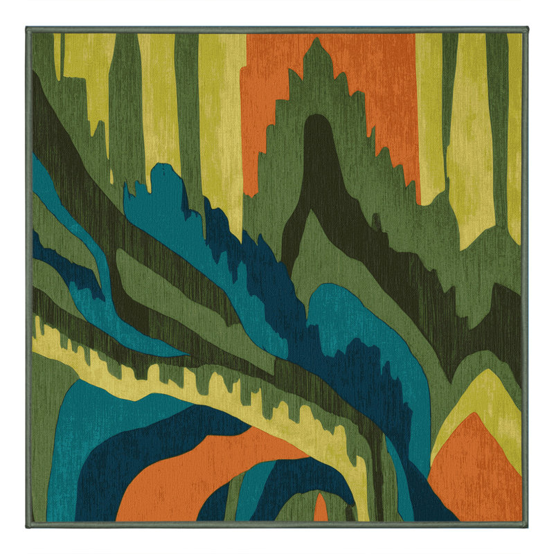 Highland Glow Rug, Square 6'