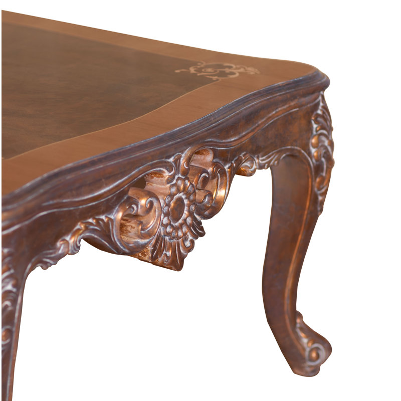 Mahogany and Glass Square End Table with Storage
