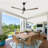 52" Kaleiyah 3 - Blade Propeller Ceiling Fan without Lights-1826457522