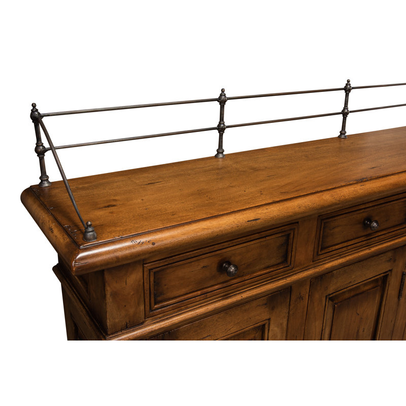 Covent Gardens 96'' Solid Wood Sideboard, Fruitwood 