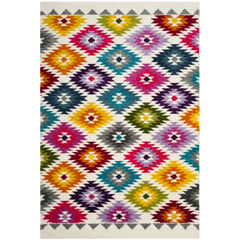 Cleveland Performance Geometric Rug, Rectangle 4' x 6'