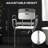 White Bath Seat With Back - 31 & Toilet Chair, Adjustable Shower Chair Seat,