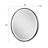Lainy  Wall Mounted Bathroom Framed LED Mirror With Memory Function-105300948-105300947