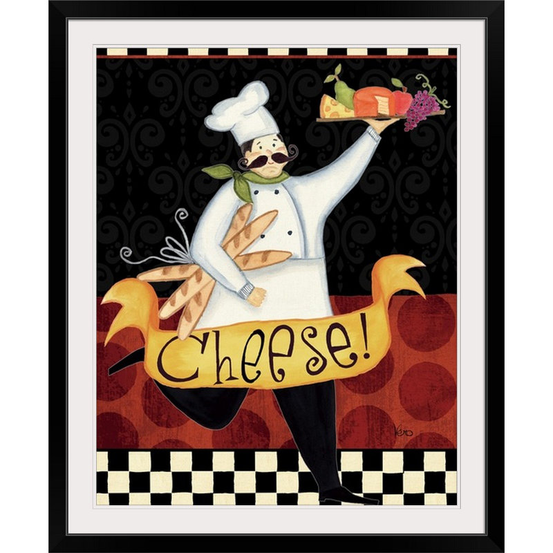 Bon Appetit " Bon Appetit IV " by Veronique Charron, 30" H x 24" W x 1.5" D, Canvas