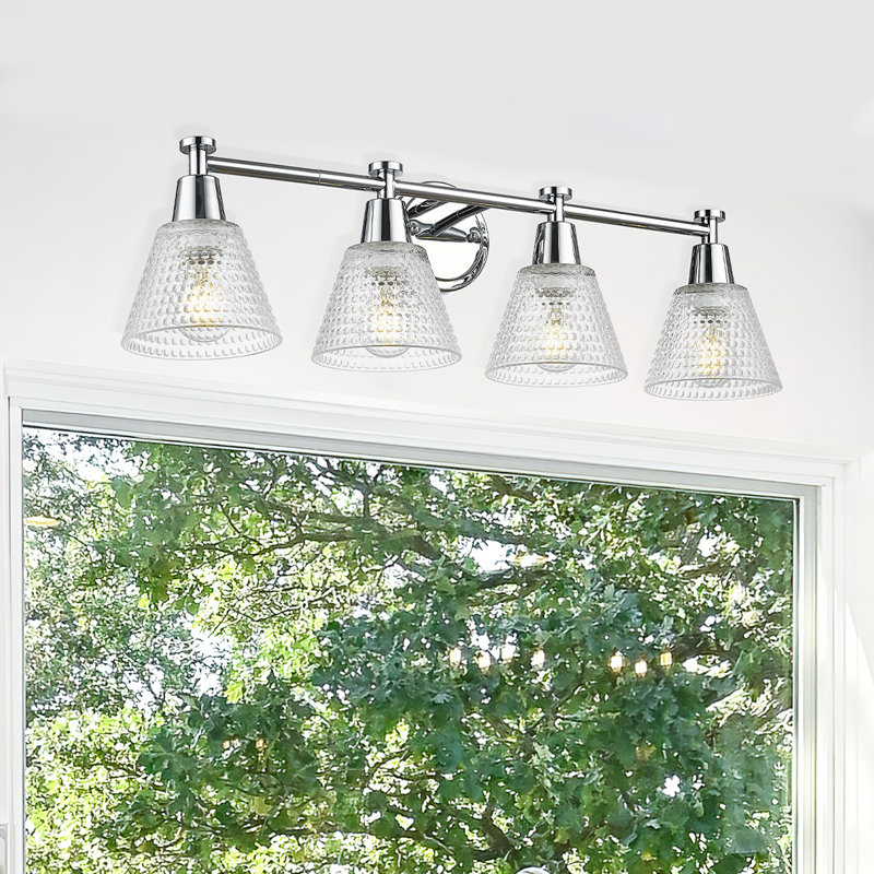 Batheaston 4 - Light Dimmable Vanity Light, Chrome