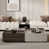 Dark Brown Wood/Khaki selected