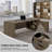 Executive L-Shaped Office Desk With Integrated Storage & Ergonomic Design-422880704