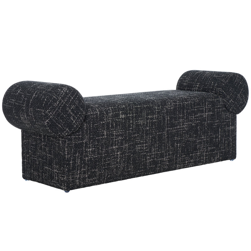 Banc rembourré en polyester Velma