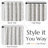 Blackout Floral Rod Pocket Curtains-807790119-807790120