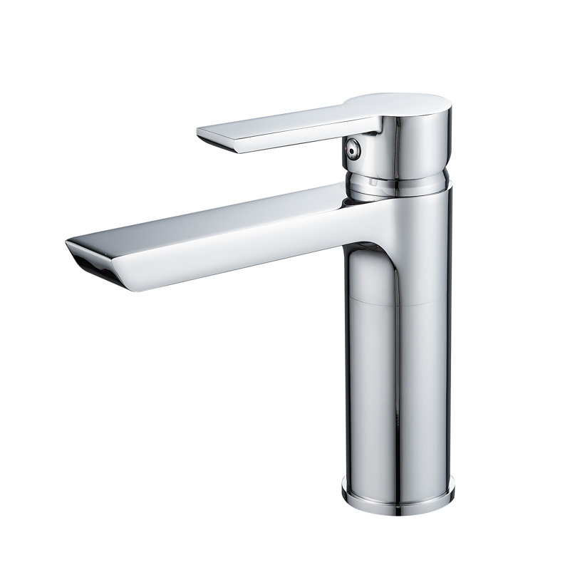 Single-Hole Single-handle Bathroom Faucet, Chrome