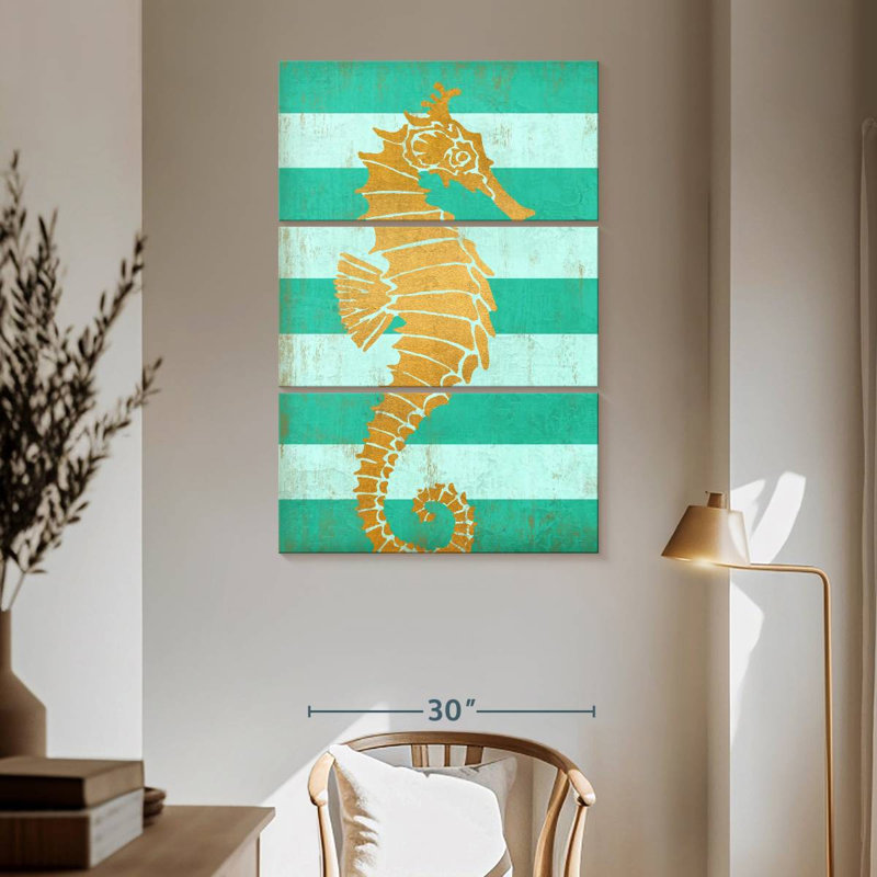 Gold Coast couleur hippocampe, H 65 po x l 42 po