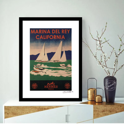 " Sailboats " by Fairchild Paris