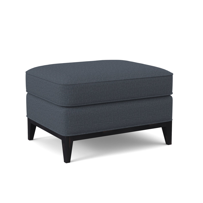 Sonoma Ottoman, Vintage Ebony, Filigree Ivory 100% Polyester