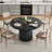 47" Round Dining Table With Stronge Drawer-1925836525