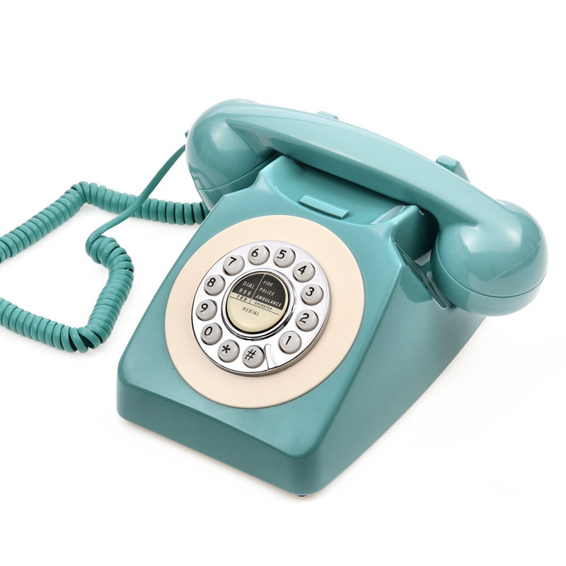 Rotary Dial Corded Telephone