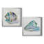 Malecon Shell III - ensemble de 2 reproductions d'art sur toile tendue-580637266-580637265-580637268